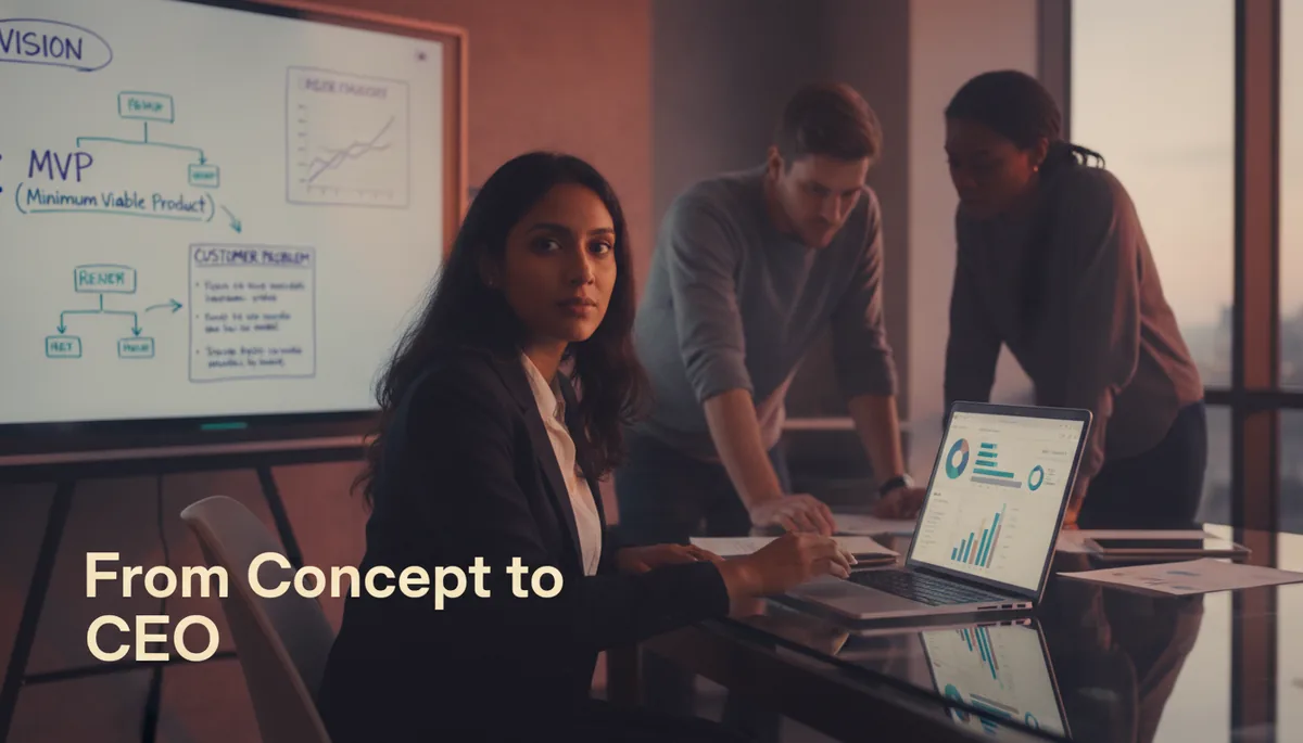 From Concept to CEO: Leadership Lessons from a Startup Founder